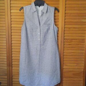 The Limited Ashton Striped Sleeveless Tunic Dress